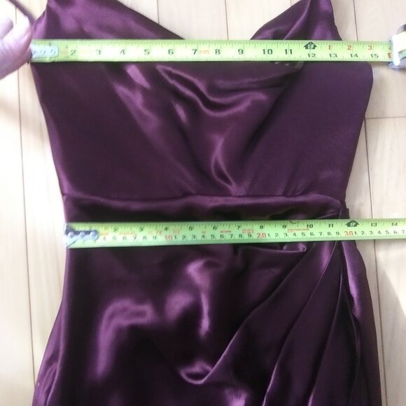 NWT House of CB London Satin Gathered Corset Reva Dress size small very sexy - Picture 12 of 16